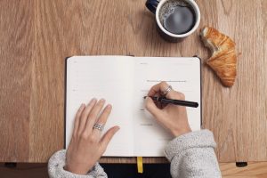 Journal for organized planning