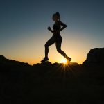 Woman Running Goal Setting Tips