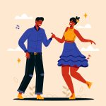 Couple dancing