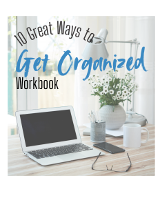 Organized Desk with Laptop Computer