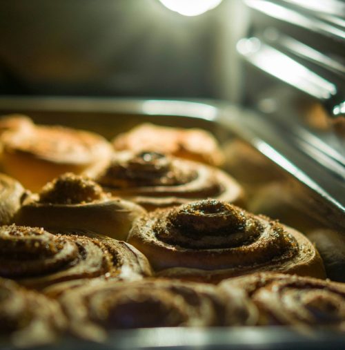 hygge cinnamon rolls