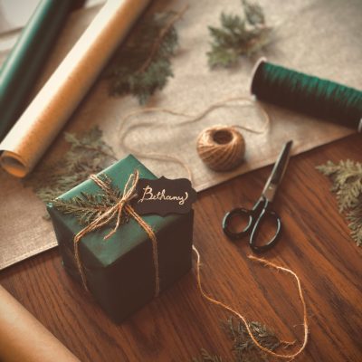 hygge gift wrapping